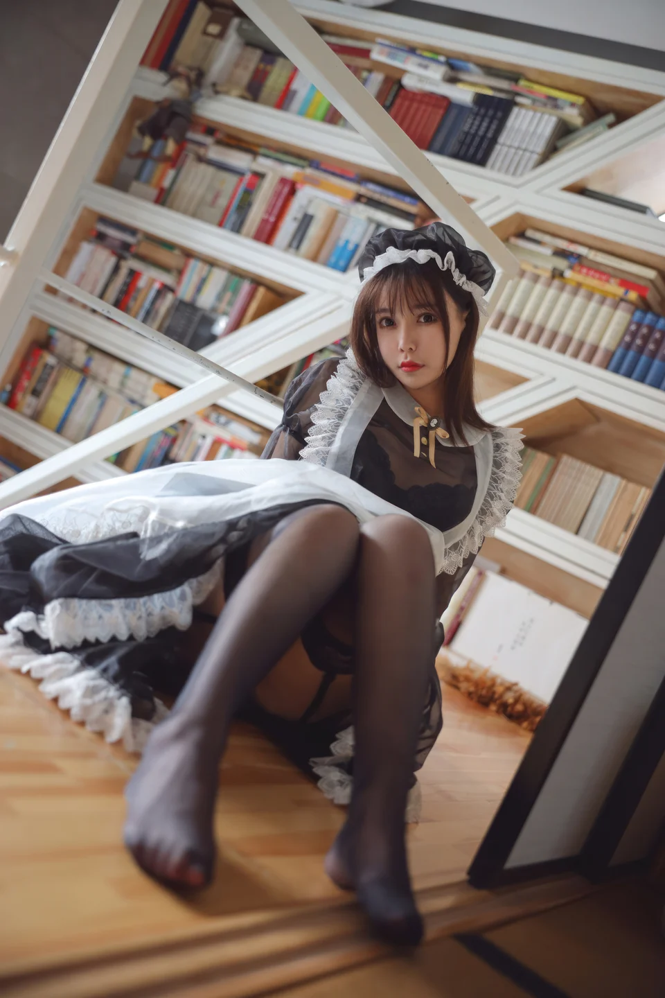 亚马逊鲶鱼 - No.025 黑色透明女仆 [33P-193MB] tg@simisebaisi 【丝足阁】011.webp